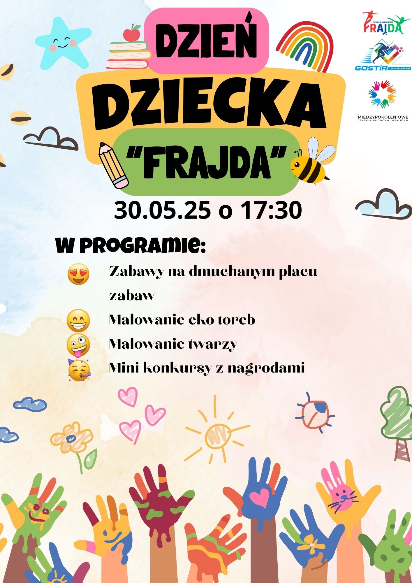 Dzień dziecka w Centrum Aktywności „Frajda”