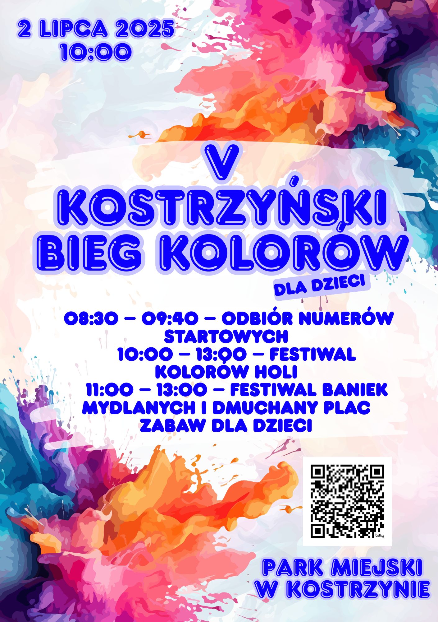 V Kostrzyński Bieg Kolorów – Bieg dla dzieci