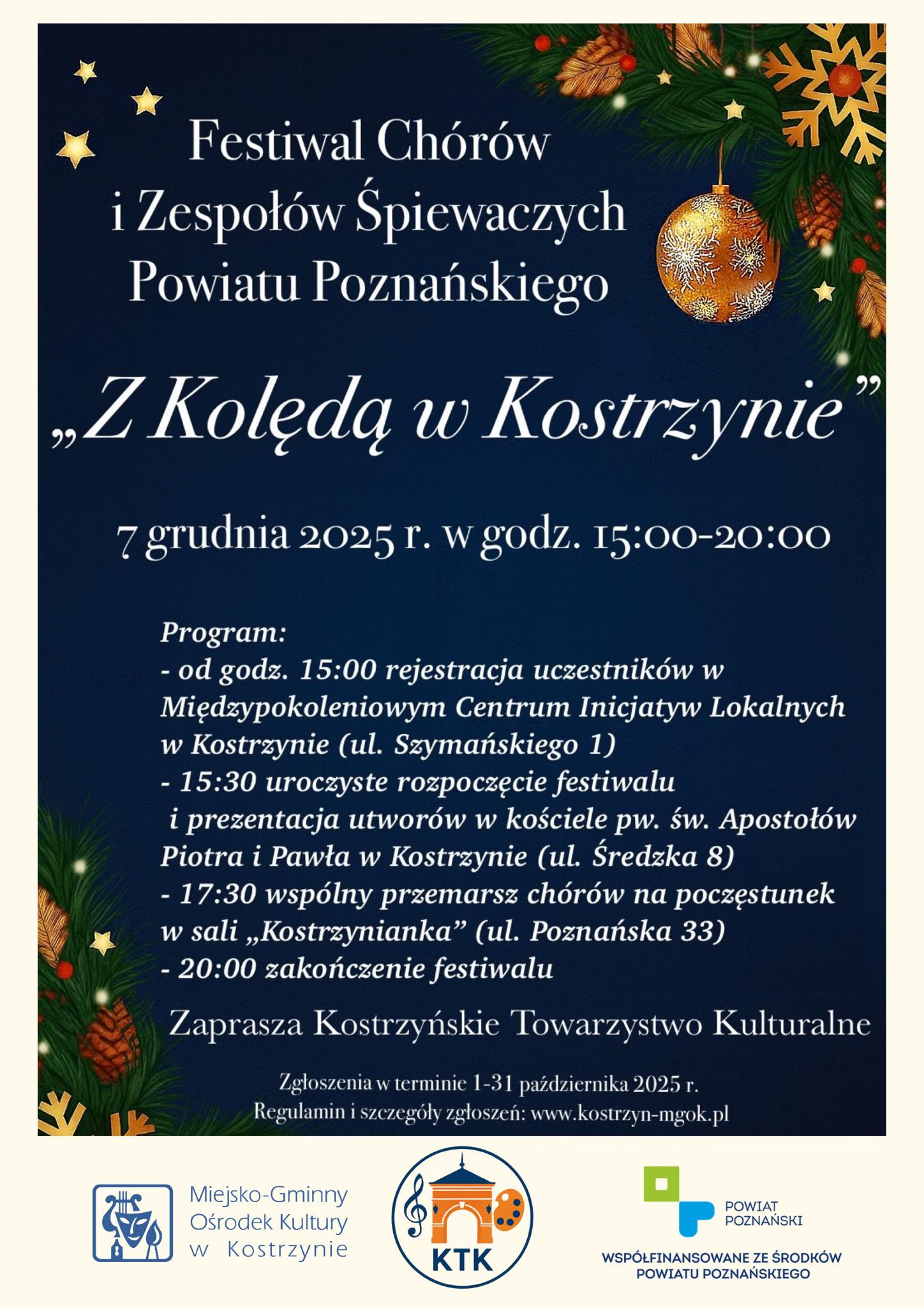 Festiwal Chórów „Z Kolędą w Kostrzynie”