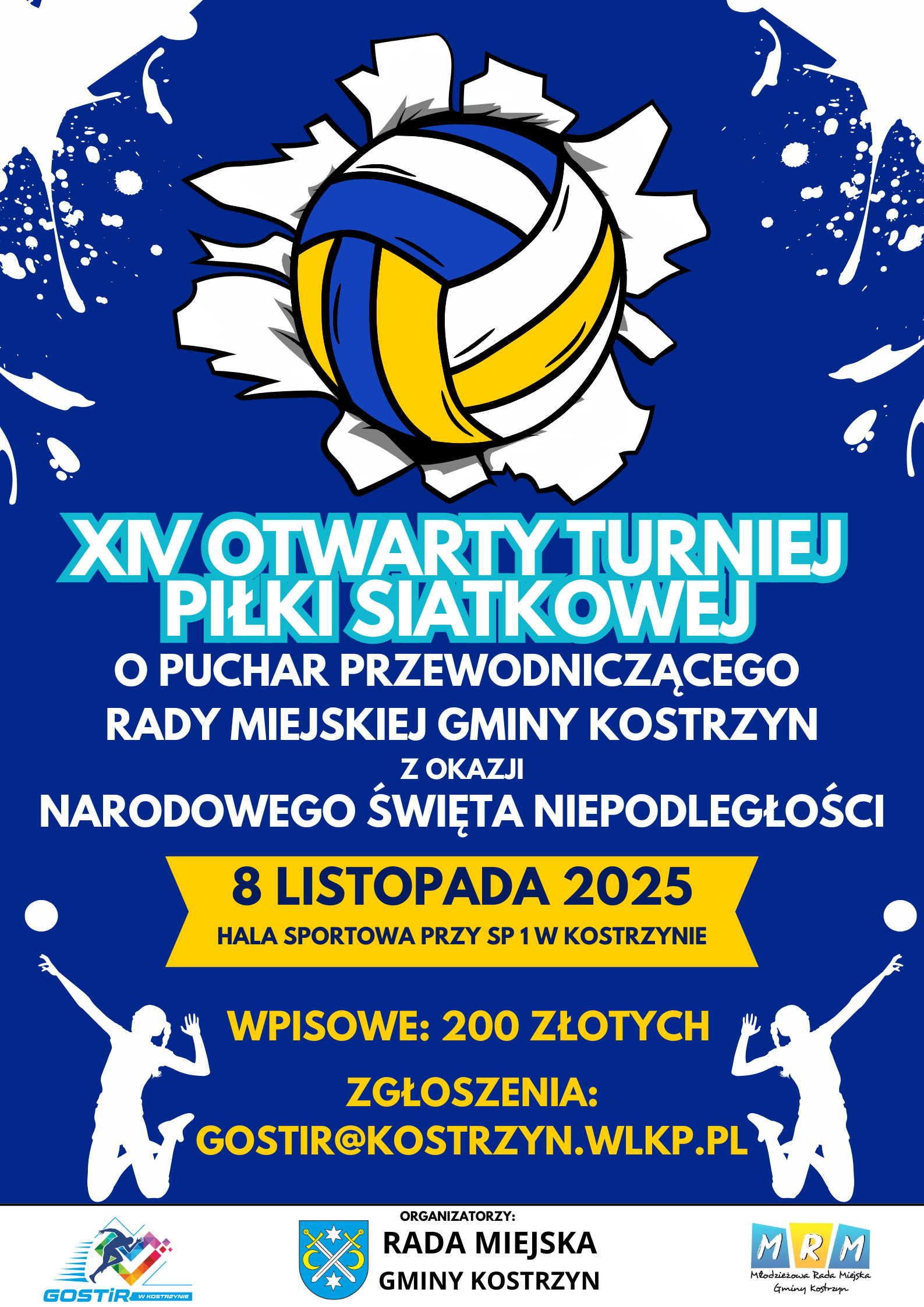 XIV OTWARTY TURNIEJ PIŁKI SIATKOWEJ