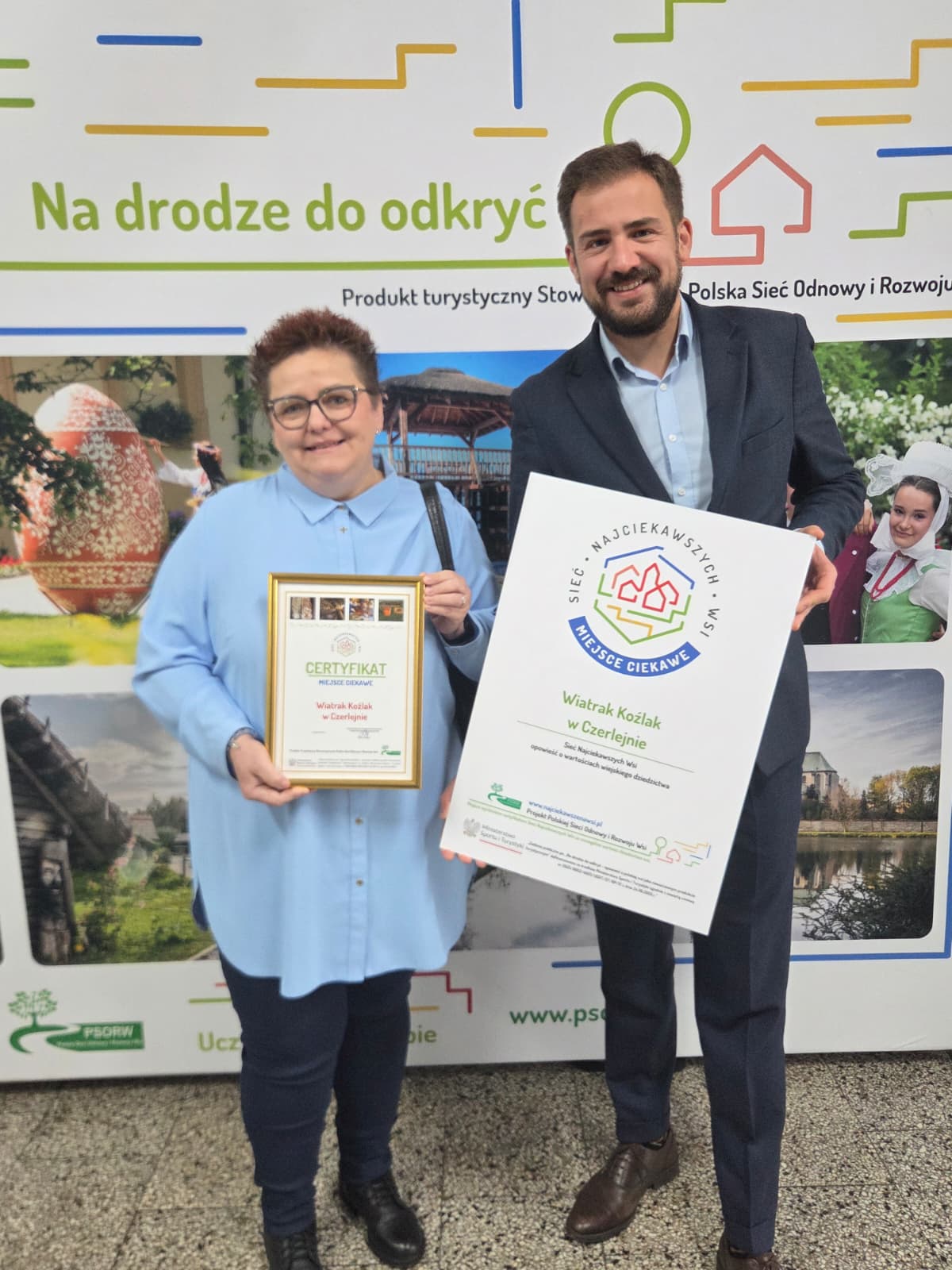 Wiatrak Koźlak w Czerlejnie z ogólnopolskim certyfikatem