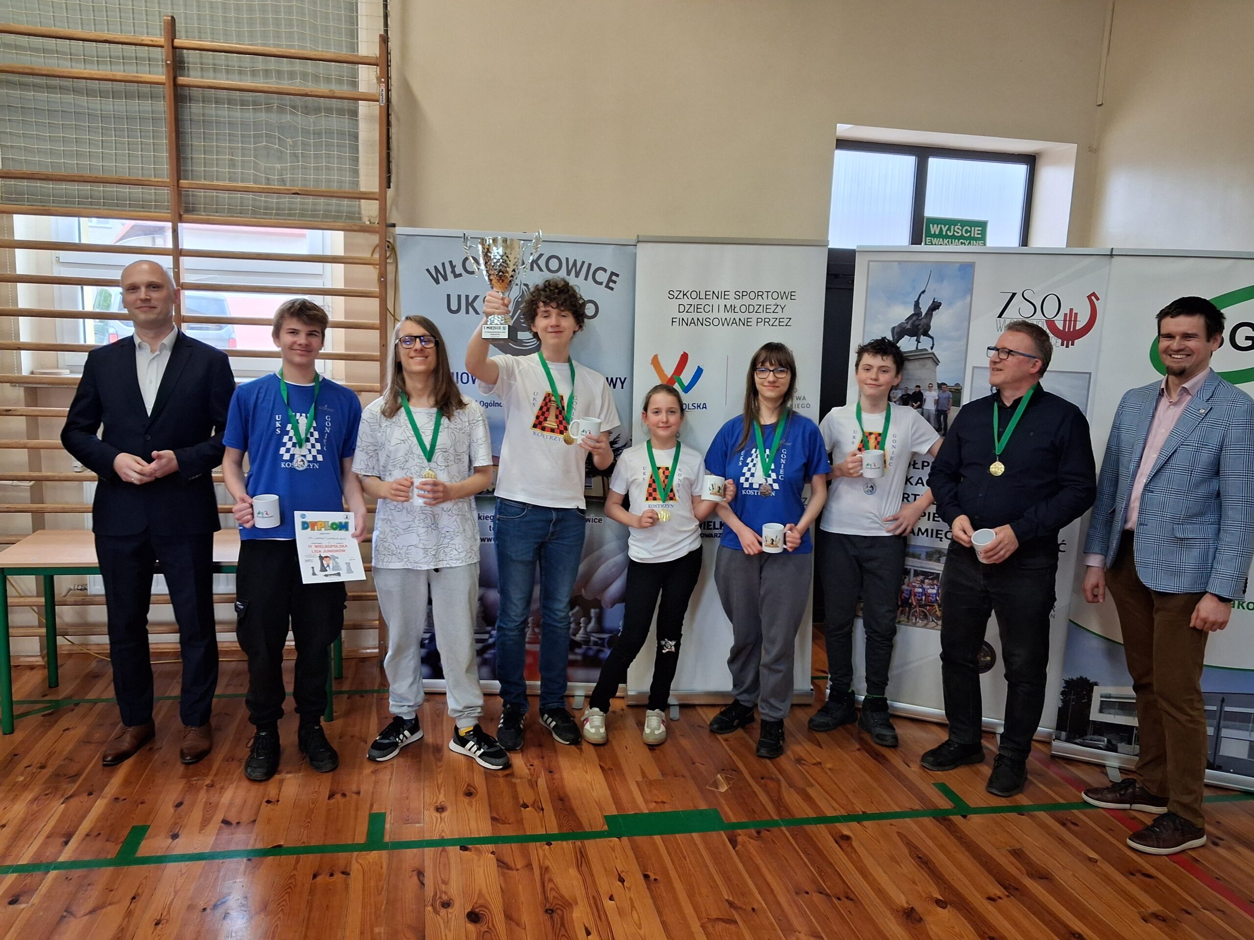 UKS „Goniec” Kostrzyn mistrzem IV Wielkopolskiej Ligi Juniorów w Szachach