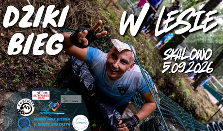 Dziki Bieg w Lesie w Skałowie
