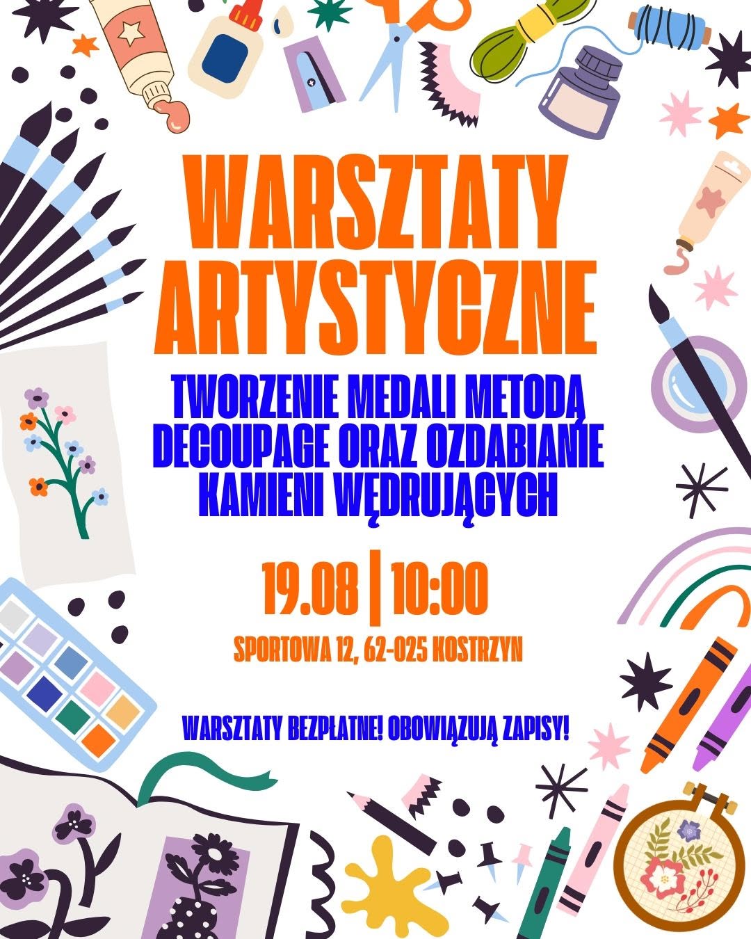 Warsztaty „Stwórz swój medal”