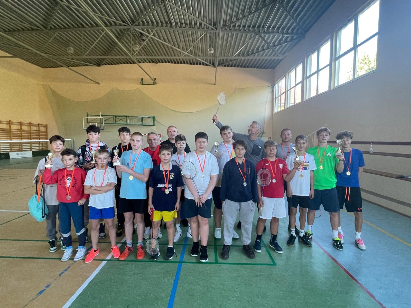 Gminne Drużynowe Mistrzostwa w Badmintonie Chłopców